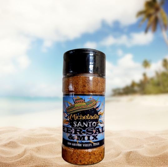 Michelada Santo Beer Salt for Salt Lovers at Bars and Tailgating with Flavors and Grilled Foods, 1.63 oz