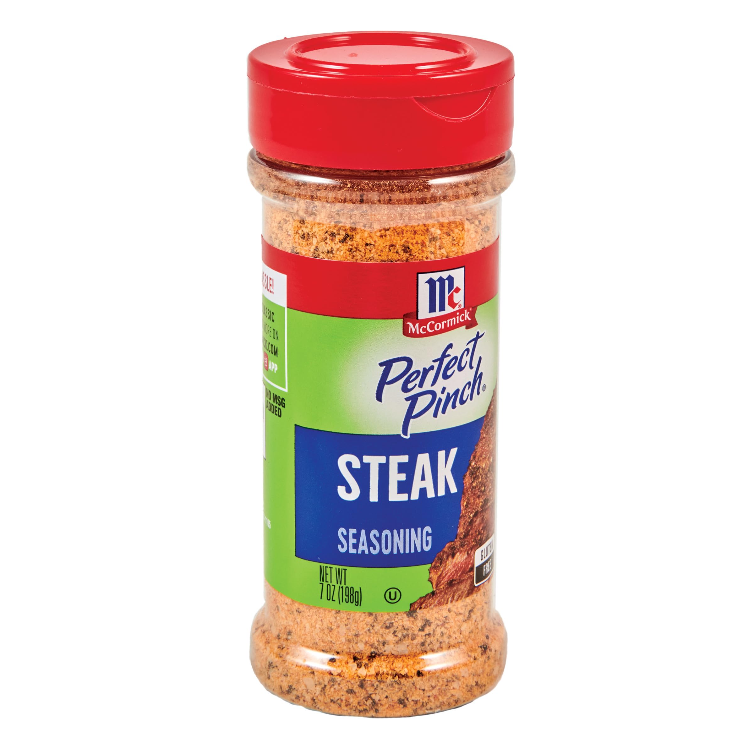 McCormick Perfect Pinch Steak Seasoning for Flavorful Meals, Grillers and Families, Cooking at Home, Enhances Tacos and