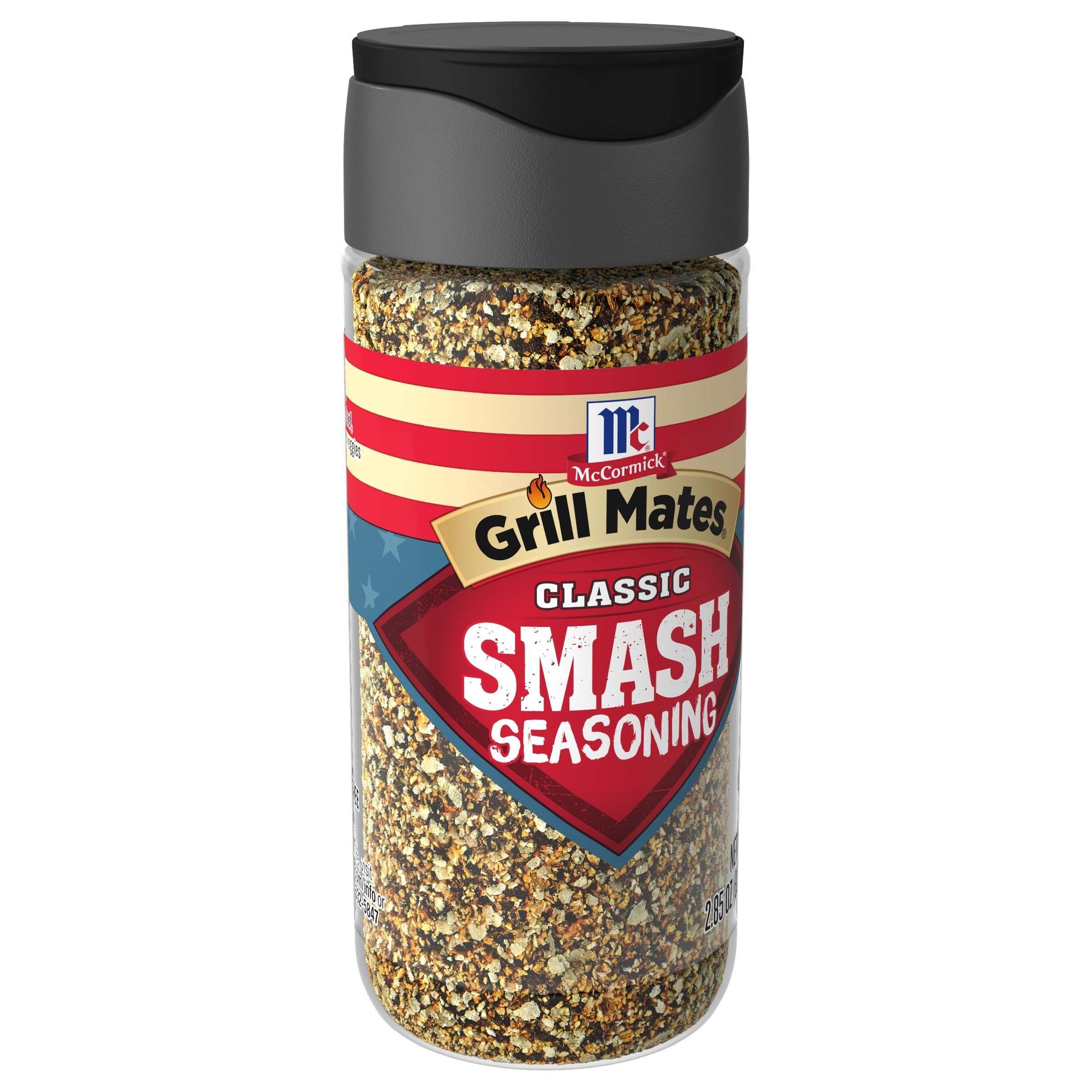 McCormick Grill Mates Classic Smash Seasoning for Grilled Chicken, BBQ Enthusiasts, Summer BBQs, Smoky Flavor, |85 oz, P