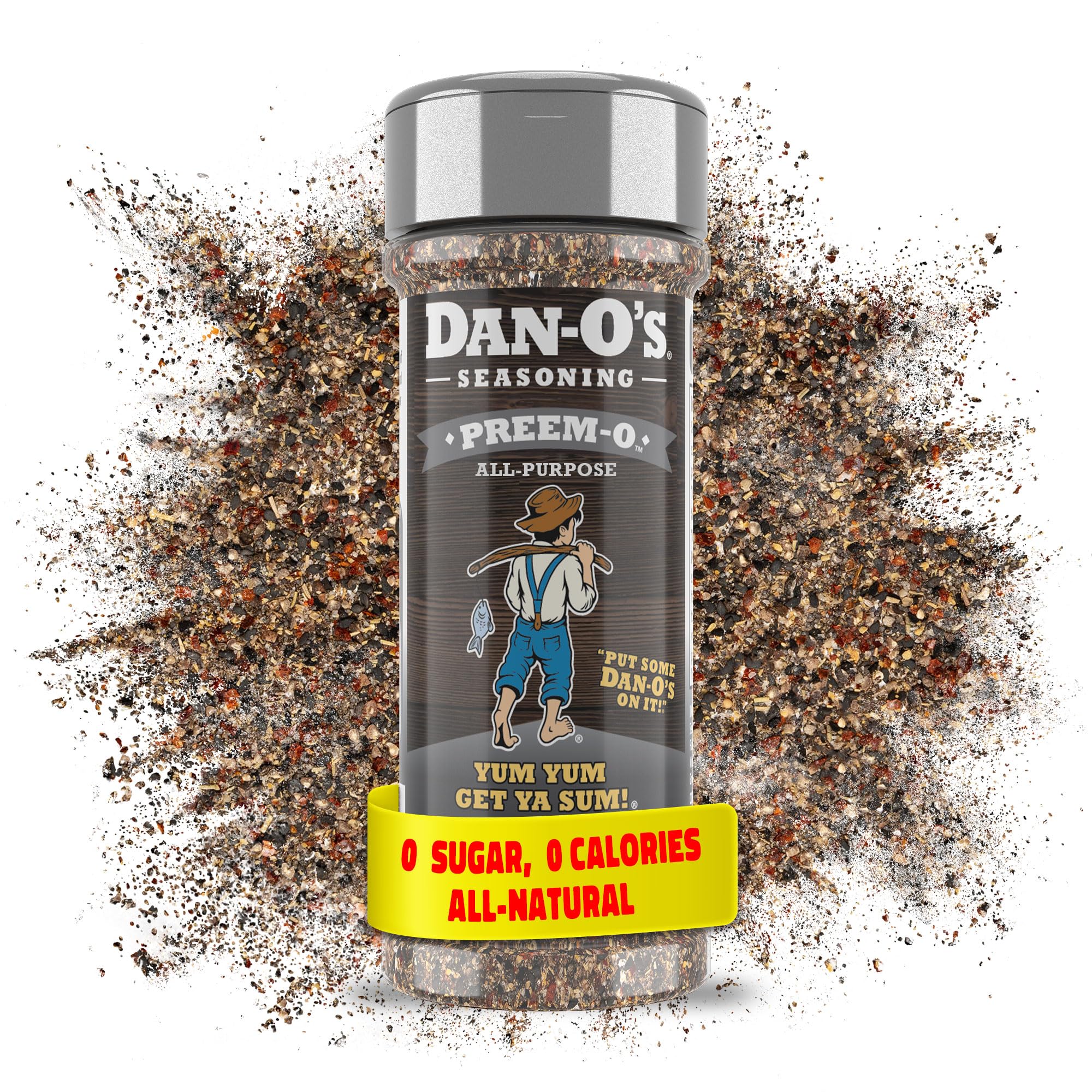 Dan-O's Preem-O Seasoning, Sugar Free Meat Seasoning for Steak and Ribs, Use this Spice Blend to Craft a Marinade, Dry R